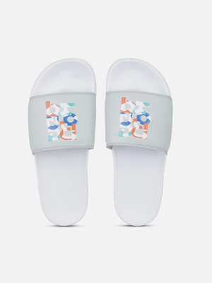 REEBOK Men Slides(White , 9)