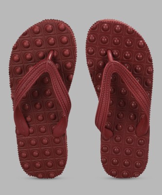 Aqualite Men Slippers(Maroon , 10)