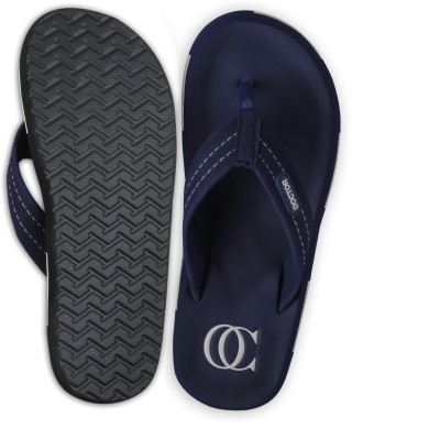 ORTHO CLUB Men Flip Flops(Blue , 7)