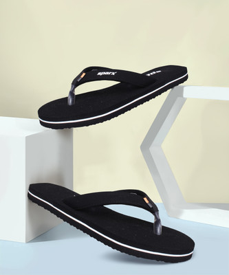 Sparx Women SF0019L Flip Flops(Black, Black , 4)