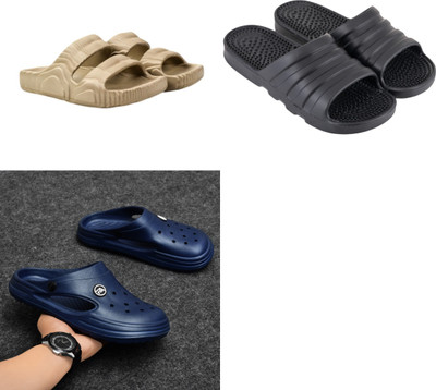 house of common Men Slippers(Multicolor , 7)