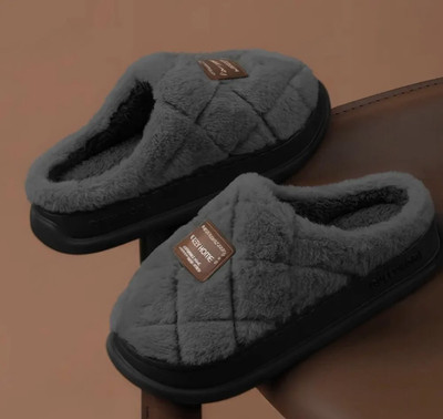 Fighter Men Slippers(Black , 9)