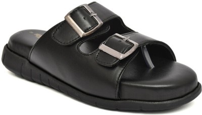 HealthFit Men Slippers(Black , 11)