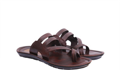 PU-SPM Men Slippers(Brown , 9)