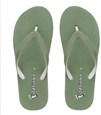 DASHNY Women New Trending Fashion Latest Design Stylish Casual Slippers For Women Slippers(Green , 7)