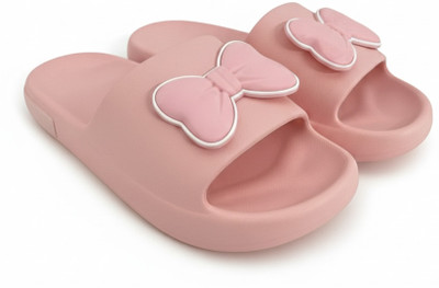 HELEEY Women Flip Flops(Pink , 7)