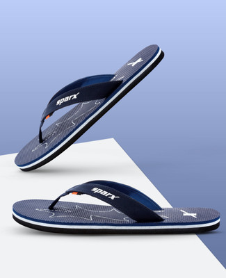 Sparx Men Men SFG-46 Navy Blue Flip Flops(Navy , 8 UK/India)