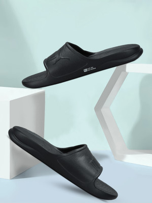 PUMA Men Popcat 20 Injex Res Slides(Black , 7)
