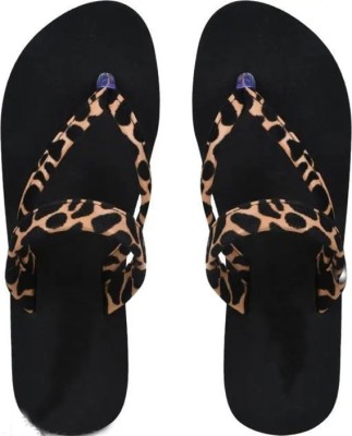 Elvara Women Slippers(Black , 6)