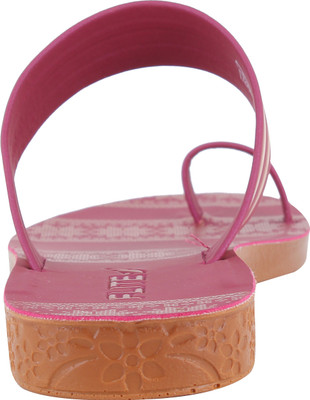 FLITE Women Slippers(Maroon , 4)