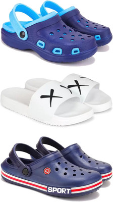 Pennen Men Slippers(Blue , 9)