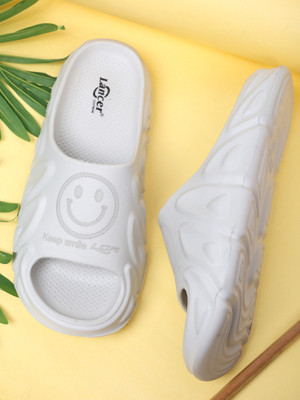 LANCER Men Slides(Grey , 6)