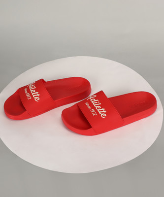 ADIDAS Men ADILETTE SHOWER Slides(Red , 11)