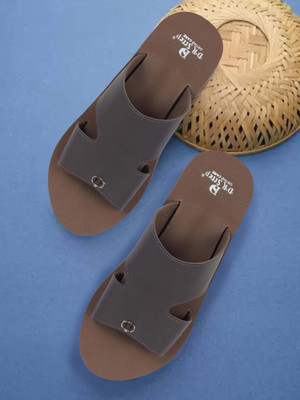DR STTEP Men Slides(Brown , 8)