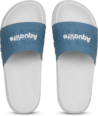 Aqualite Men Slides(White , 9)