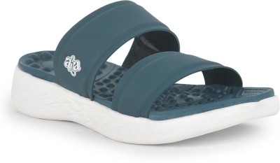 LIBERTY Women Slides(Blue , 6.5)