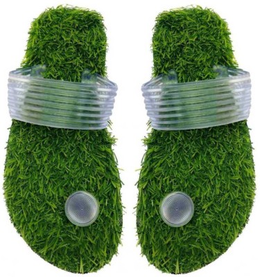 MAXOUT Men Slippers(Green , 8)