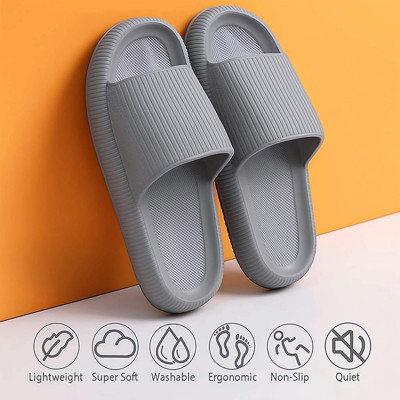 rishXation Men Slides(Grey , 10)
