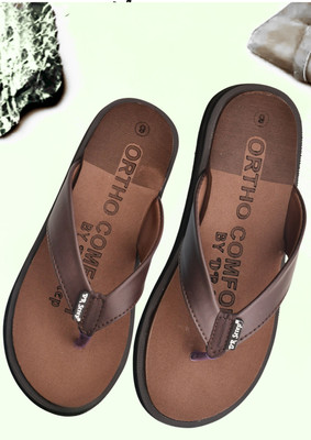 DR STTEP Women Orthopedic Women Slippers Soft Sole Comfort Footwear for Daily Use Slippers(Brown , 9)