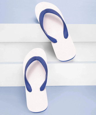 CENTURY Men Slippers(White , 7)
