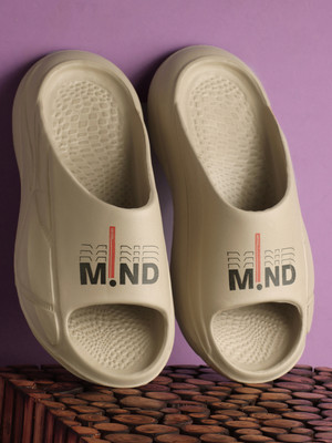 Bootco Men Slides(Beige , 9)