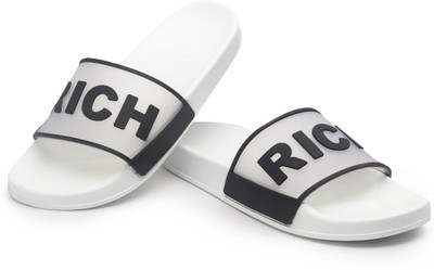 Shoe Island Women Slides(White , 7)