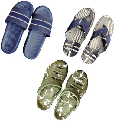 BLIBBERS Men Slippers(Multicolor , 6)