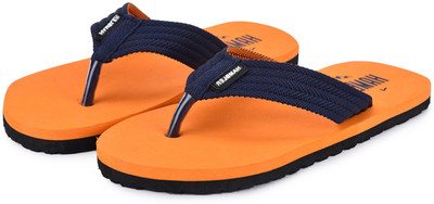 Hambler Men Flip Flops(Orange , 10)
