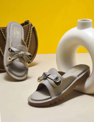 PEEK Women Flats(Purple , 7)