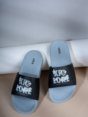 HRX by Hrithik Roshan Men Slides(Grey , 8)