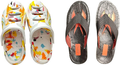 BLIBBERS Men Slippers(Black , 7)