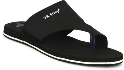 DR STTEP Men Slippers(Black , 9)