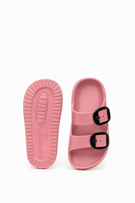 FOAMTEK Women Slides(Pink , 7)