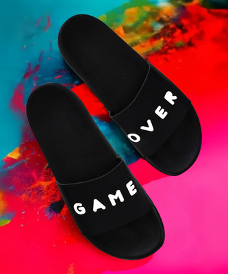 Tzen Men Slides(Black , 7)