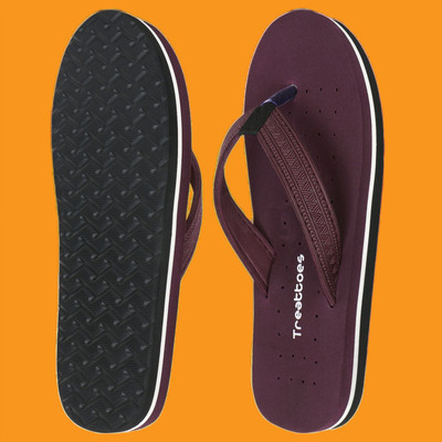 TREATTOES Women Doctor Ortho Care Diabetic Extra Soft Orthopaedic Comfort House Dr Slippers Flip Flops(Multicolor , 7)