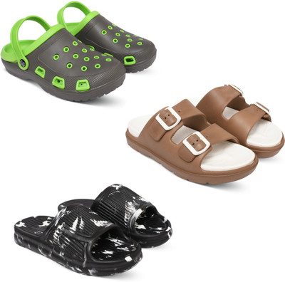 Acorn Men Slides(Multicolor , 10)