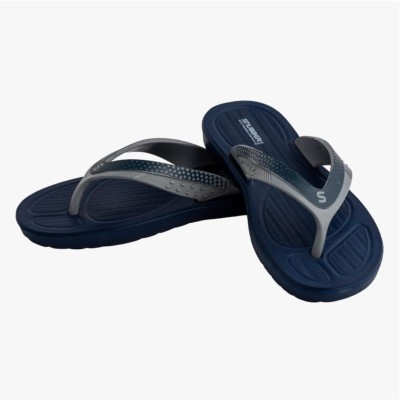 Sunny Footwear Women Flip Flops(Navy , 4)