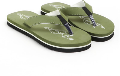 VAHMAH Women Slippers(Green , 4)