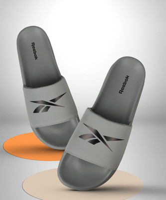 REEBOK Men Slides(Grey , 10)