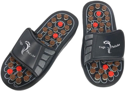 Sin2Max Men Flip Flops(Black , 5)