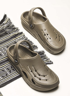BERSACHE Men Slides(Brown , 7)