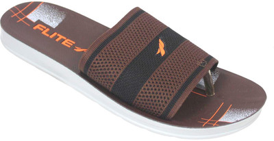 FLITE Men Slides(Brown , 6)