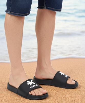 HRX by Hrithik Roshan Men Slides(Black , 8)