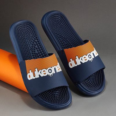 DUKE Men Slides(Navy , 7)