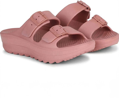 Aqualite Women Slides(Pink , 5)