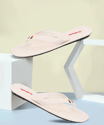 Sparx Men Flip Flops(White , 9)