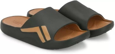 LNT FASHION Men Flip Flops(Brown, Black , 6)