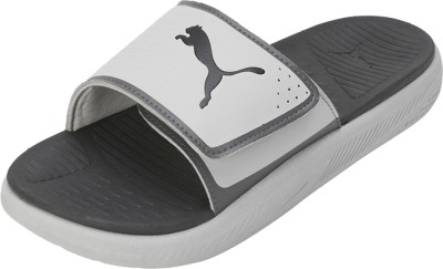 PUMA Men Slides(Grey , 9)