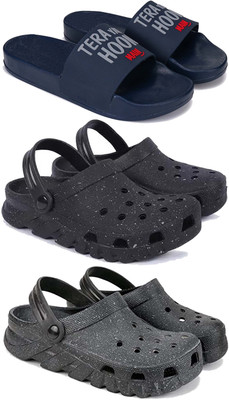 Pennen Men Slides(Black , 10)