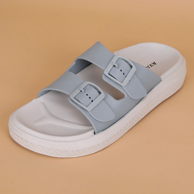 AVANT Men Slides(Grey , 7)